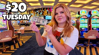 How Long Will $20 Last on My Favorite Slot Machines in Las Vegas!?