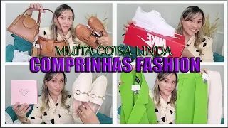 COMPRINHAS FASHION: BOLSAS SAPATOS ROUPAS SEMIJOIAS, ZARA RENNER AREZZO, MEU PRIMEIRO NIKE E MAIS...