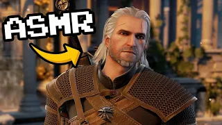 The Witcher 3 ASMR Gameplay! (Whispers + Gum Sounds) [ASMR GAMING]