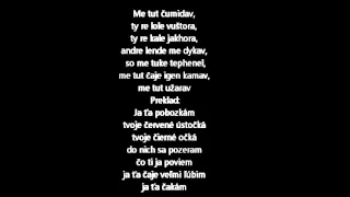 Jan Bendig- Me tut užarav, text/preklad