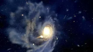 Formation of a Spiral Galaxy (ver. 3)