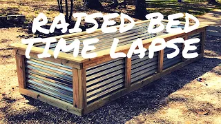 Budget Raised Beds (time-lapse build)