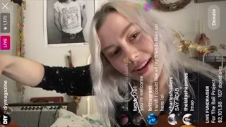 Phoebe Bridgers - DIYsolation Instagram livestream 6/4/20