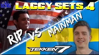 TheMainManSWE vs Rip - Tekken 7 Season 3 - Online Laggy Sets 4