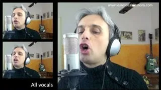 How To Sing Magical Mystery Tour Beatles Vocal Harmony Cover - Galeazzo Frudua