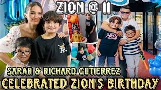 Sarah Lahbati at Richard Gutierrez ipinaghanda ang panganay na anak na si ZION GUTIERREZ 11years old