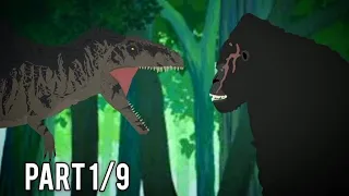 Giganotossaurus vs king kong (2005) |Animation (part 1/2)