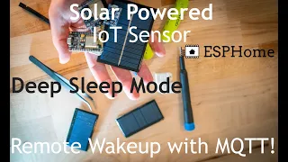 ESP32 wake from Deep Sleep | ESPHome and HomeAssistant + MQTT