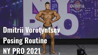 Dmitrii Vorotyntsev Posing Routine NY PRO 2021