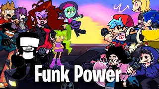 FNF Funk Power But Every Turn a Different Character Sings (Christmas Special!)