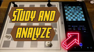 How to use the Chessnut EVO to study and analyze position