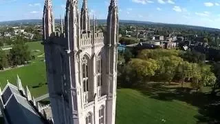 Trinity College from Above (Aerial Tour)