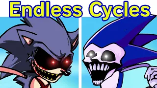 Friday Night Funkin' Lord X VS Majin Sonic | Endless Cycles (Sonic.EXE/Reanimated) (FNF Mod/Fanmade)