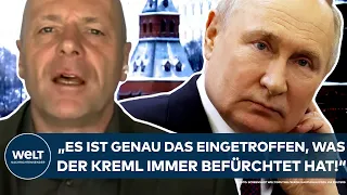 UKRAINE-KRIEG: "Ist genau das eingetroffen, was der Kreml immer befürchtet hat!" Was Putin nun plant