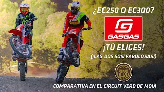 GasGas EC250 vs EC300: ¿Cuál de ellas es la enduro perfecta?