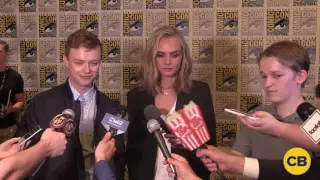 Valerian Interview: Cara Delevigne & Dane DeHaan at SDCC 2016