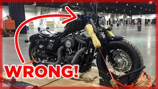 How To Tow A Harley Sportster