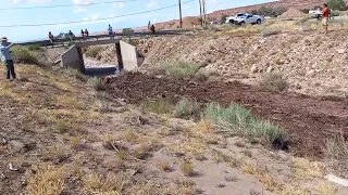 Flash Flood in Moab Utah July 31, 2022