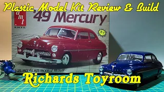 Plastic Model Kit Review & Build Vintage 80s amt 1949 Mercury