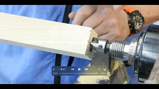Using Drive Centers on the Wood Lathe     with Sam Angelo