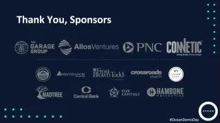 OCEAN Accelerator Live Stream 2018 Demo Day