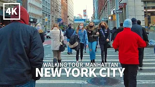 NEW YORK CITY TRAVEL - USA, WALKING TOUR(22), MANHATTAN, SoHo, Little Italy, Broadway, Union Square