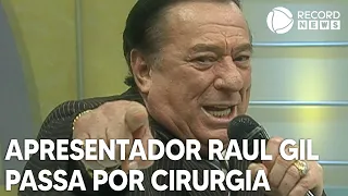 Apresentador Raul Gil é internado em hospital de São Paulo