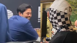 Hikaru Nakamura Laughs When He Sees Mysterious Chess Youtuber Rey Enigma