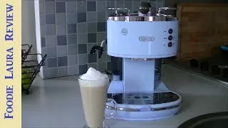 DeLonghi Vintage Icona ECO V310 Review & Latte Recipe I Foodie Laura