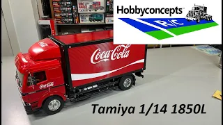 Tamiya 1/14 Mercedes 1850L Coke Truck Build