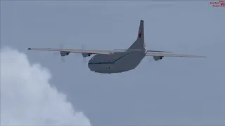 [FSX] и АН-12 логичный полет...