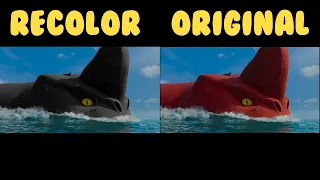 The Sea Beast Recolor VS Original (part 10)