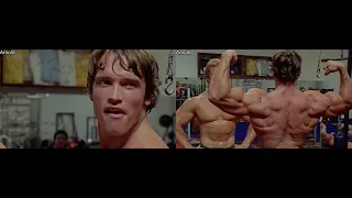 Arnold Schwarzenegger Gym Motivation|  Lou Ferrigno  in Pumping Iron| Arnold vs Franco vs Lou