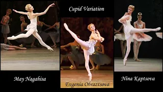 Cupid Variation (Don Quixote) - Nagahisa, Kaptsova & Obraztsova