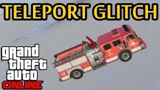 ★ GTA 5 - Firetruck Teleport Glitch! How To!