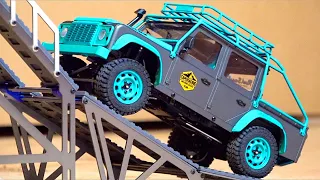 I FINISHED the CAPO CUB 1/18 LR Defender 4x4 ALL METAL Trail Truck | RC ADVENTURES