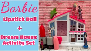 New Mini BarbieLand Lipsticks and Barbie Activity Set