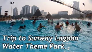 Trip To Sunway Lagoon Water Theme Park
