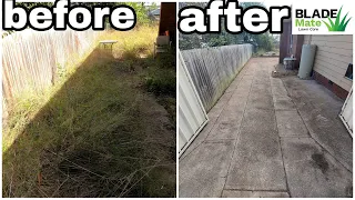 Hidden for 8 years - Epic overgrown yard rescue