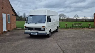 DRIVING A VW LT35E 2.4 6 Cylinder Diesel! LISTEN TO THAT BURBLE