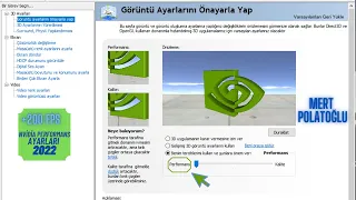 NVIDIA Ekran Kartı FPS Arttrıma Nasıl Yapılır ve Yükseltme Yöntemleri - En Güncel Video 2022