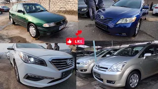 Мошинбозори Хуҷанд нархи Hyundai Sanata Opel astra zafira Toyota verso Toyota RAV4 Toyota Camry