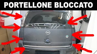 RIPARARE il PORTELLONE POSTERIORE BLOCCATO AUTO