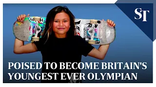 The 11-year-old skateboarding prodigy with her eyes on Tokyo