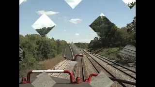 CAB RIDE ON A FREIGHT TRAIN - Kids absolutely love this video