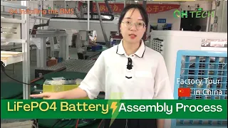 LiFePO4 Batteries 48V for Solar! How to Assemble in China’s Production Line?