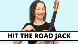 Hit The Road Jack (Ray Charles) - EASY 4 Chord Song 🎵  Ukulele Fingerpicking Tutorial & Play Along