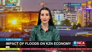 Impact of floods on KZN economy