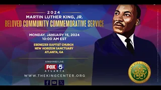 Martin Luther King, Jr. Beloved Community Commemorative Service | #MLKDay2024