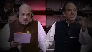 Article 370 scrapped: Amit Shah, Gulam Nabi Azad faceoff in Rajya Sabha